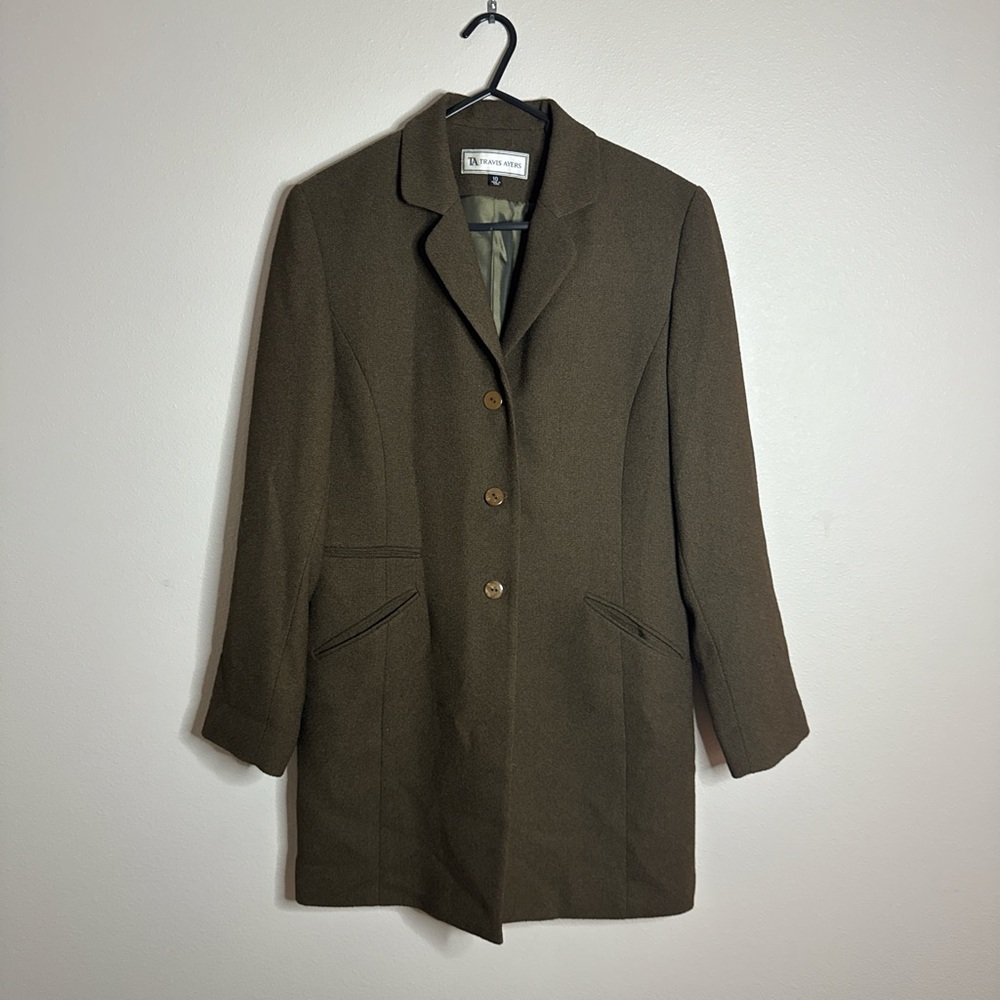 Travis Ayers Olive Vintage Blazer